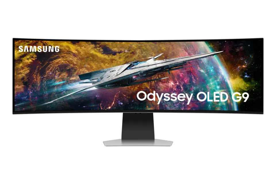 #SAMSUNG 49" Odyssey OLED G9(G95SC) Smart LS49CG950SUXDU-prohnutý,OLED,5120x1440 Double QHD,0,03ms,240Hz,HDMI,DP