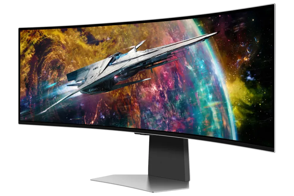 #SAMSUNG 49" Odyssey OLED G9(G95SC) Smart LS49CG950SUXDU-prohnutý,OLED,5120x1440 Double QHD,0,03ms,240Hz,HDMI,DP