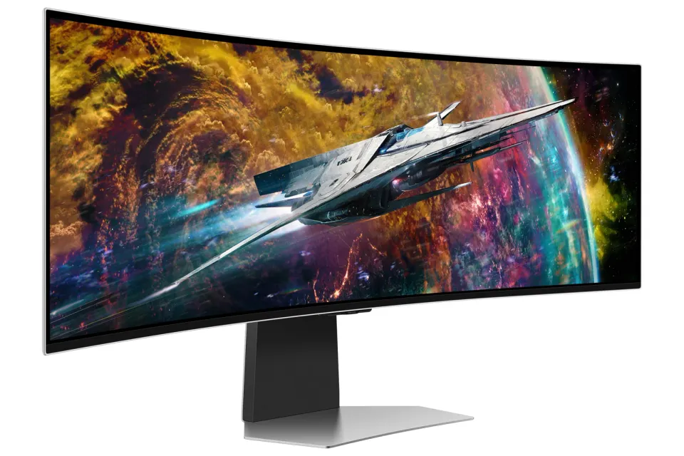 #SAMSUNG 49" Odyssey OLED G9(G95SC) Smart LS49CG950SUXDU-prohnutý,OLED,5120x1440 Double QHD,0,03ms,240Hz,HDMI,DP