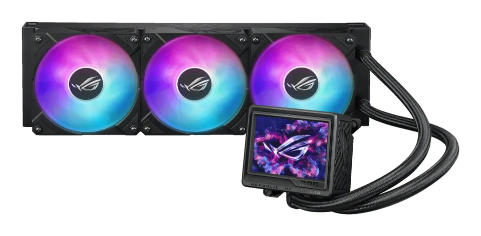 ASUS vodní chladič CPU AIO ROG RYUJIN III 360 ARGB EXTREME, 3x120mm, AM5, LGA1851