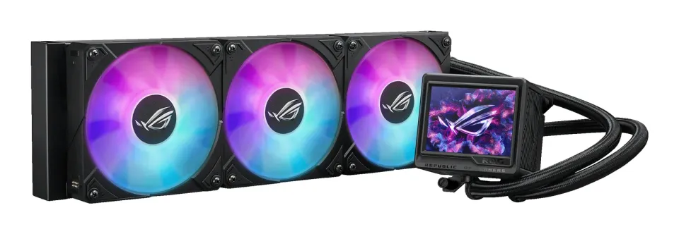 ASUS vodní chladič CPU AIO ROG RYUJIN III 360 ARGB EXTREME, 3x120mm, AM5, LGA1851