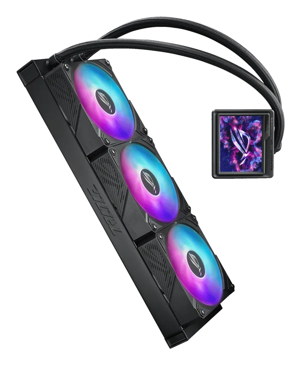 ASUS vodní chladič CPU AIO ROG RYUJIN III 360 ARGB EXTREME, 3x120mm, AM5, LGA1851