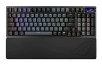 ASUS klávesnice ROG Azoth 96 HE, Mechanická, Bezdrátová, BT, RF 2.4GHz, CZ/SK, černá