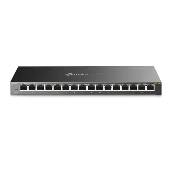 TP-LINK TL-SG116E GBit switch, 16x 10/100/1000Mbps 16-Port Gigabit Unmanaged Pro Switch