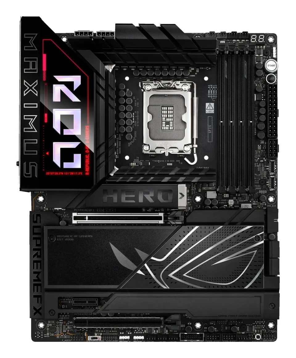 ASUS MB Sc LGA1851 ROG MAXIMUS Z890 HERO, Intel Z890, 4xDDR5, 1xHDMI, 2xThunderbolt, WI-FI, ATX