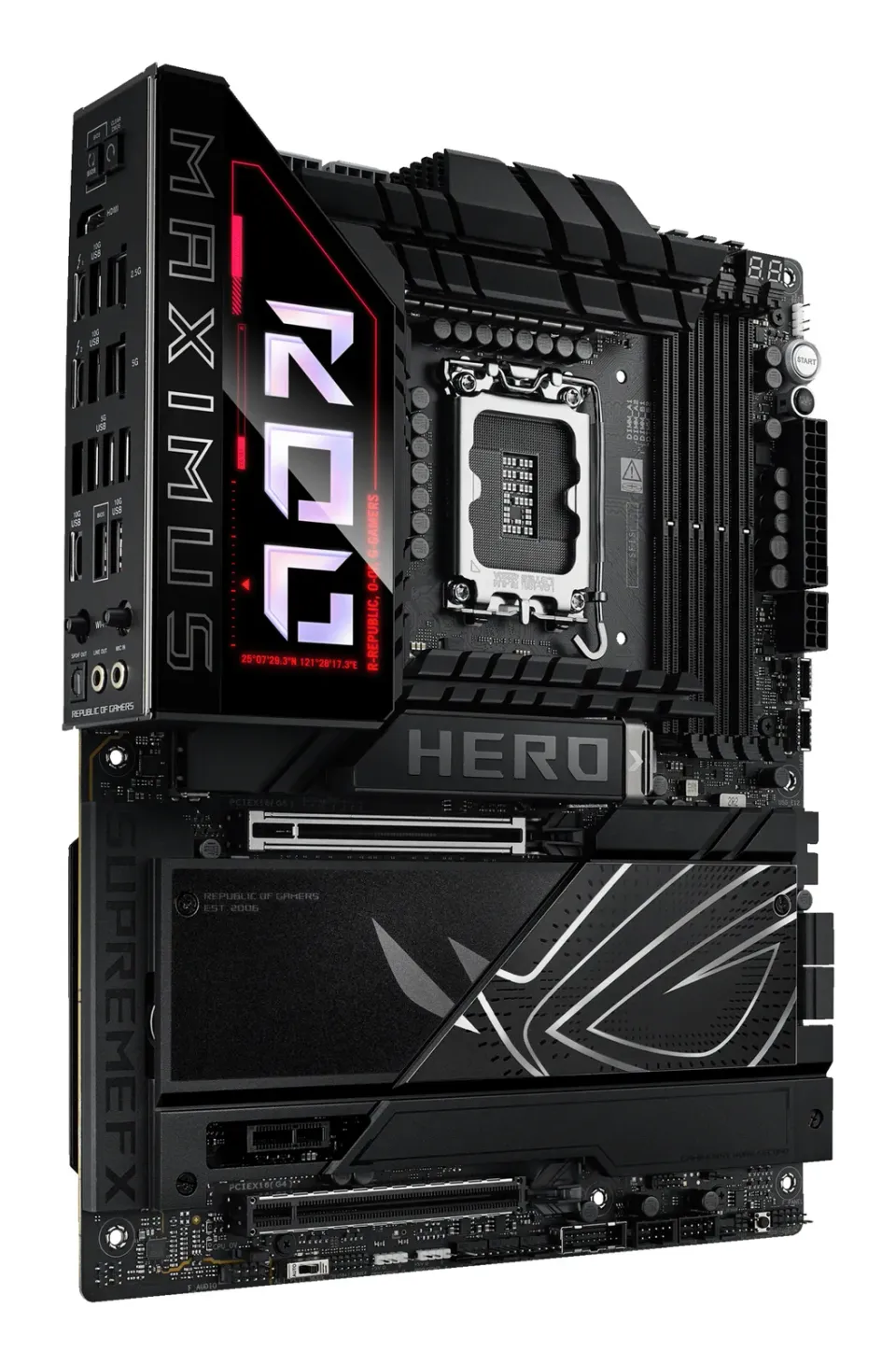 ASUS MB Sc LGA1851 ROG MAXIMUS Z890 HERO, Intel Z890, 4xDDR5, 1xHDMI, 2xThunderbolt, WI-FI, ATX