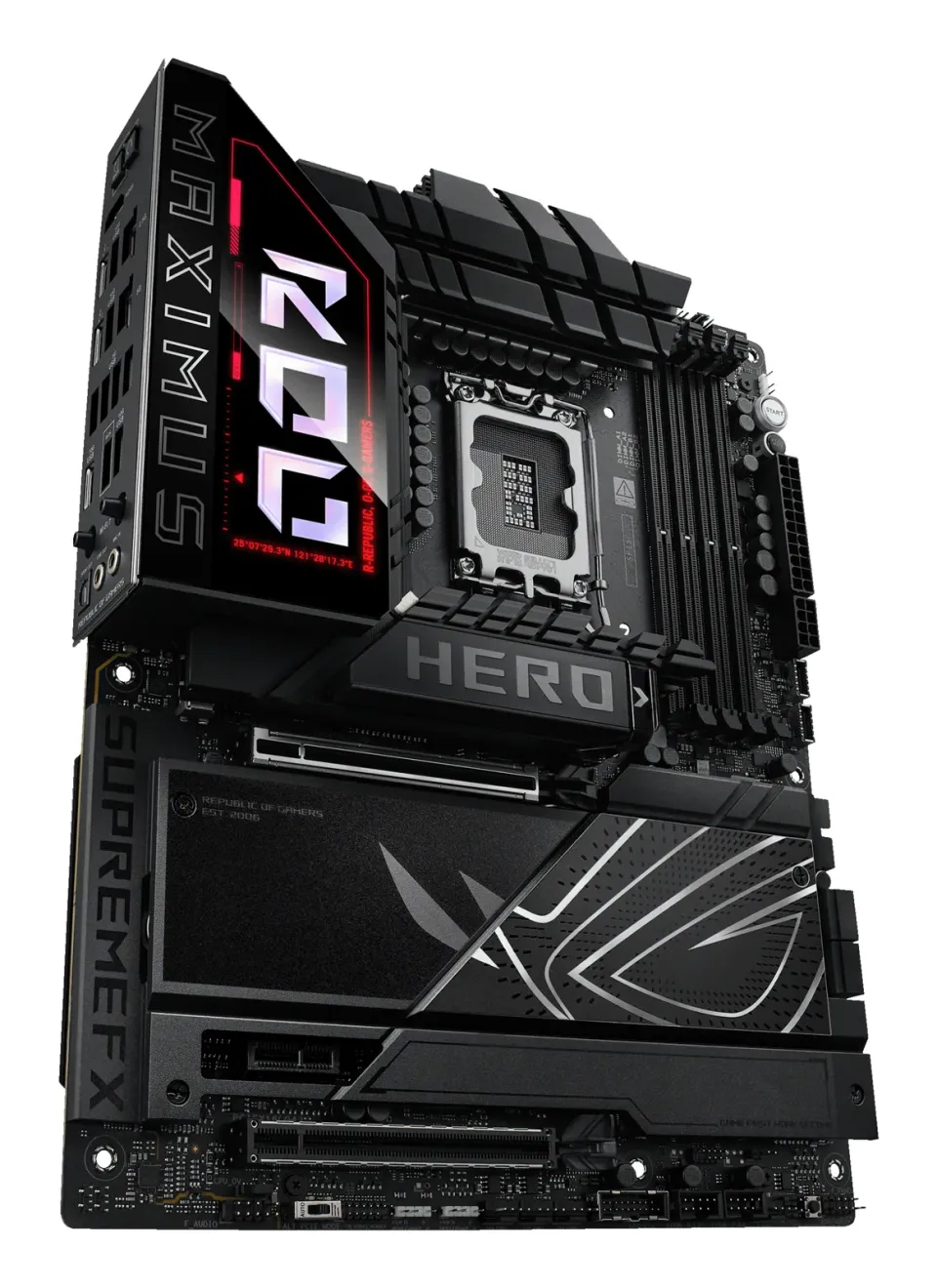 ASUS MB Sc LGA1851 ROG MAXIMUS Z890 HERO, Intel Z890, 4xDDR5, 1xHDMI, 2xThunderbolt, WI-FI, ATX