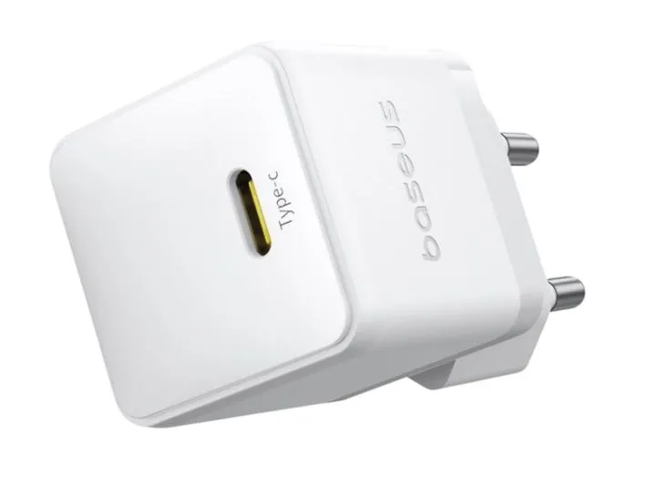 Baseus Rychlonabíječka do sítě Palm 20W USB-C PD QC 3.0 bílá