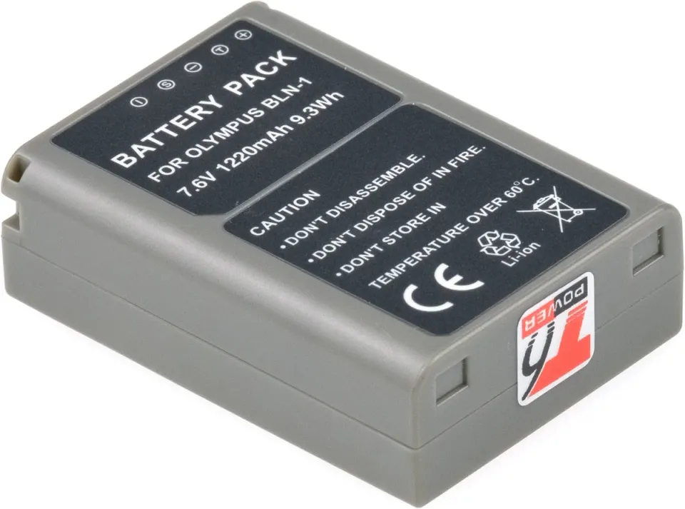 Baterie T6 Power Olympus PS-BLN1, BLN-1, 1220mAh, 9,3Wh