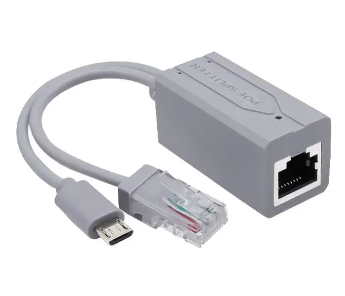 XtendLan XL-POES-5VUM, PoE splitter 802.3af, 100Mb, stabilizovaných 5V/2,4A, výstup micro USB