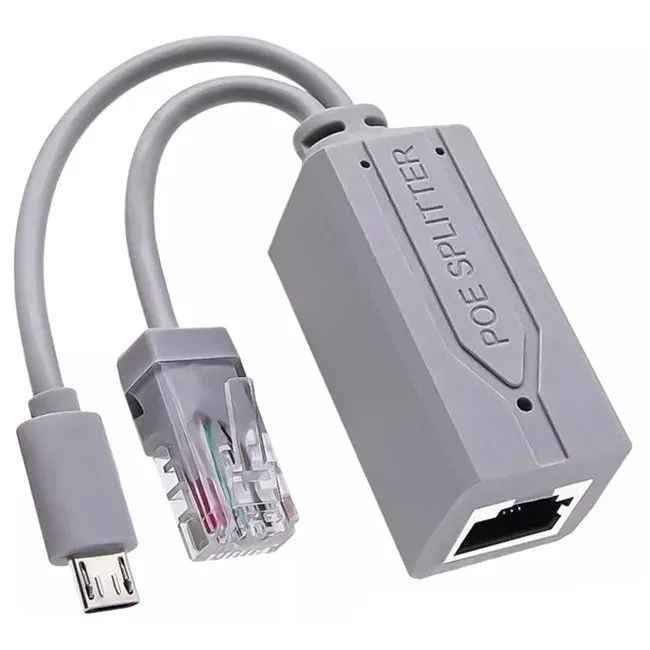 XtendLan XL-POES-5VUM, PoE splitter 802.3af, 100Mb, stabilizovaných 5V/2,4A, výstup micro USB