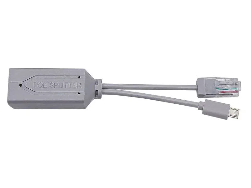 XtendLan XL-POES-5VUM, PoE splitter 802.3af, 100Mb, stabilizovaných 5V/2,4A, výstup micro USB