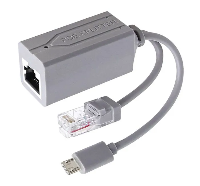 XtendLan XL-POES-5VUM, PoE splitter 802.3af, 100Mb, stabilizovaných 5V/2,4A, výstup micro USB