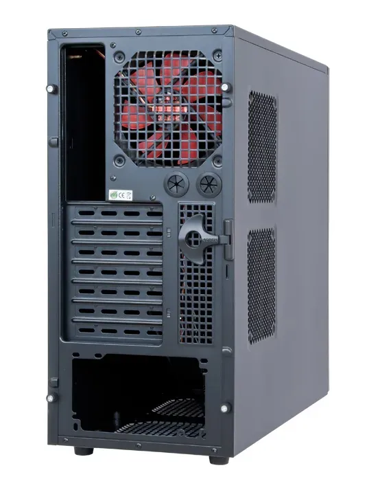 CHIEFTEC skříň Libra Series/Miditower, LF-02B-OP, Black, USB 3.0, bez zdroje