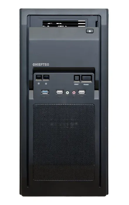 CHIEFTEC skříň Libra Series/Miditower, LF-02B-OP, Black, USB 3.0, bez zdroje