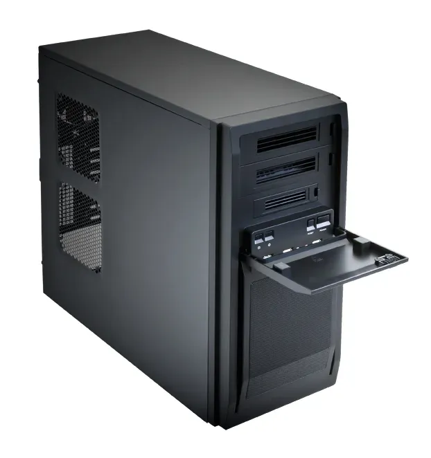 CHIEFTEC skříň Libra Series/Miditower, LF-02B-OP, Black, USB 3.0, bez zdroje