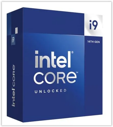 INTEL cpu CORE i9-14900K socket1700 Raptor Lake BOX 125W/253W 14.generace (bez chladiče, od 2.4GHz do 6.0GHz, 24x jádro, 48x vlákno, 36MB cache, pro DDR4 do 3200, pro DDR5 do 5600), grafika, virtualizace