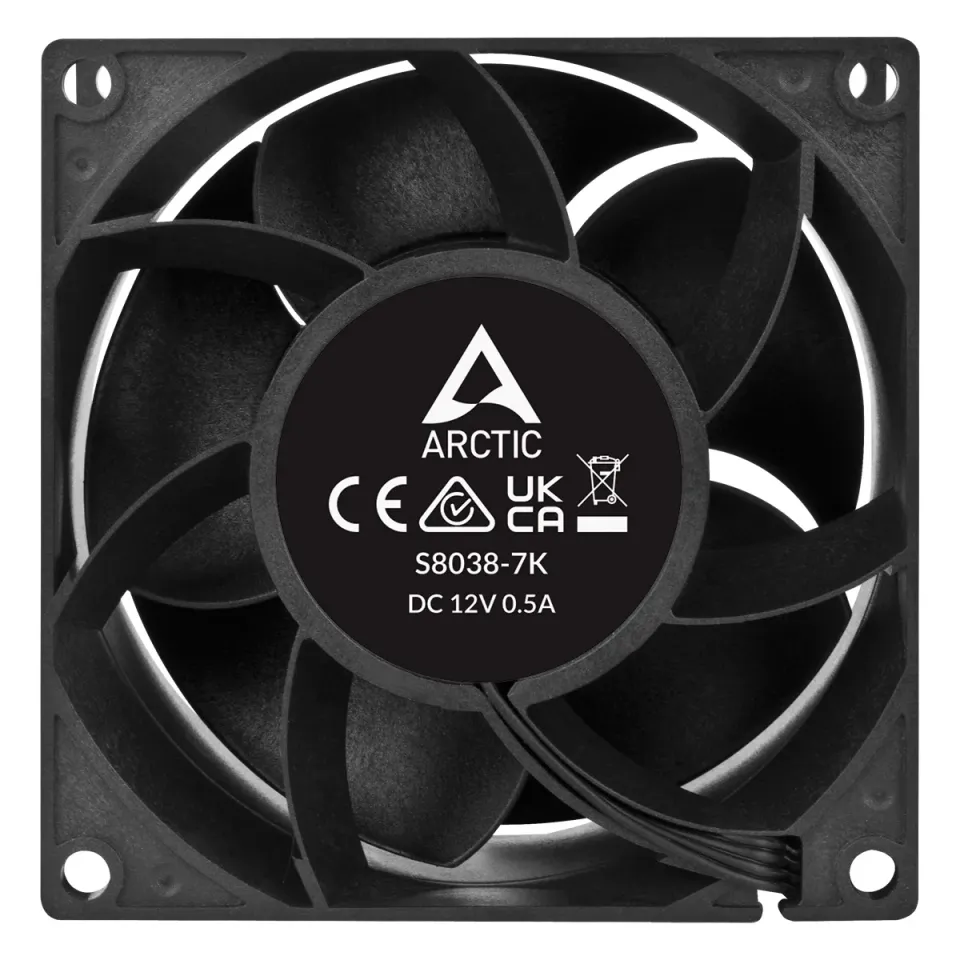 ARCTIC S8038-7K (4 Pack) ventilátor - 80mm