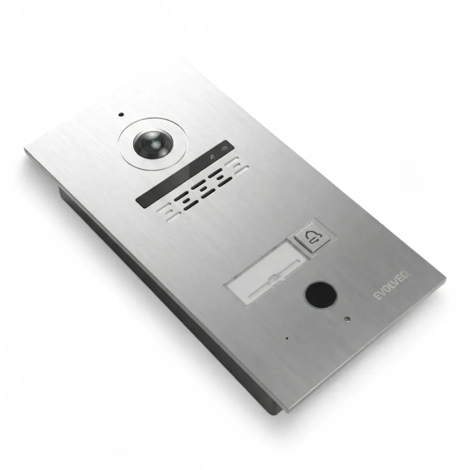 EVOLVEO DoorPhone ID-1, 2drátový videotelefon s RFID, otiskem prstu a podporou O