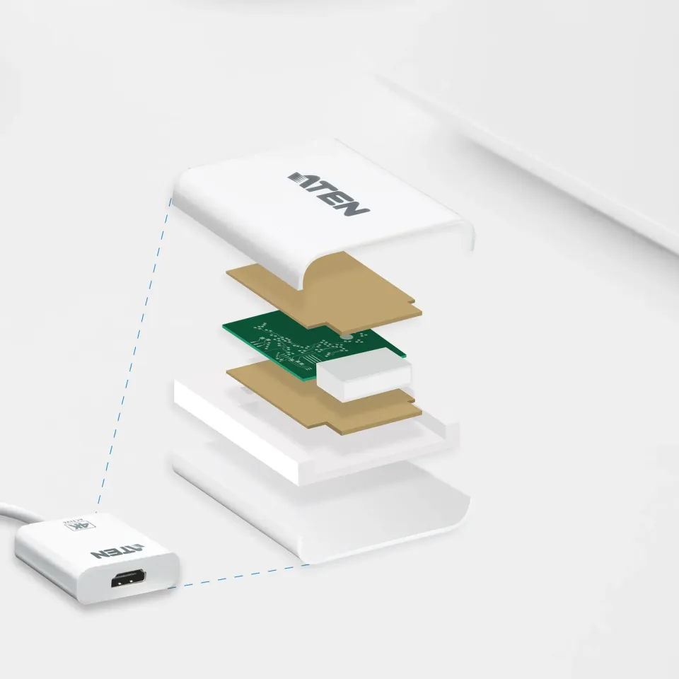 ATEN Mini DisplayPort to 4K HDMI Active Adapter