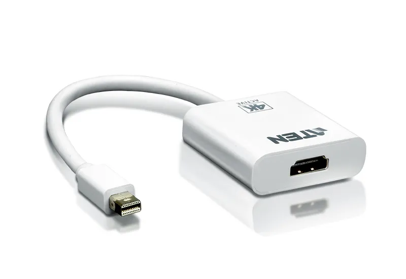 ATEN Mini DisplayPort to 4K HDMI Active Adapter
