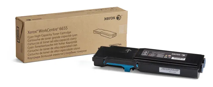 Xerox toner pro WorkCentre 6655 high capacity Cyan cartridge (7500str, cyan)