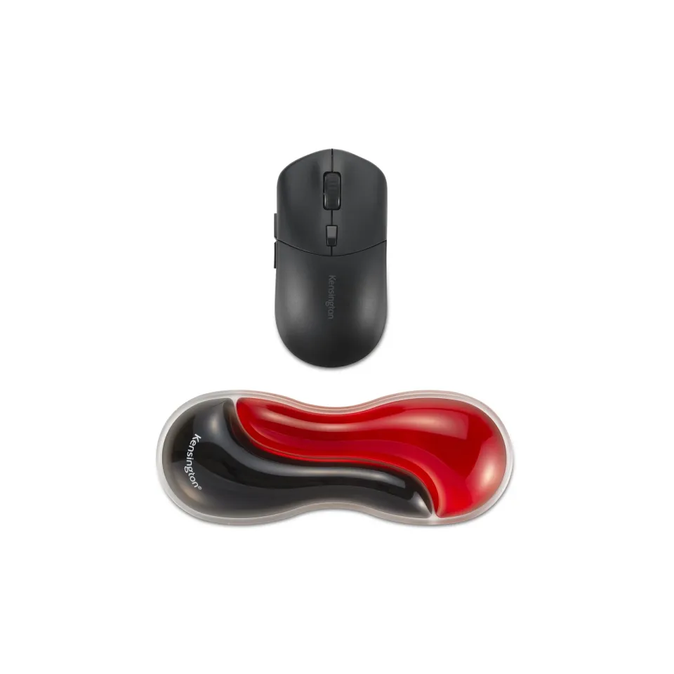 Kensington Slim Duo Gel Mouse Wrist Rest Red