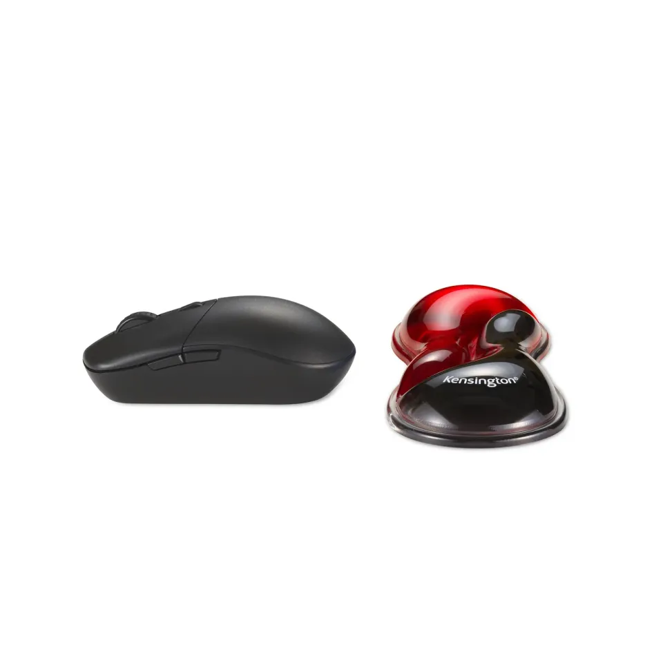 Kensington Slim Duo Gel Mouse Wrist Rest Red