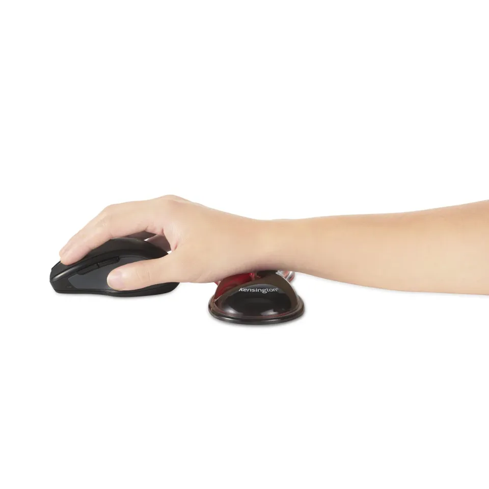 Kensington Slim Duo Gel Mouse Wrist Rest Red