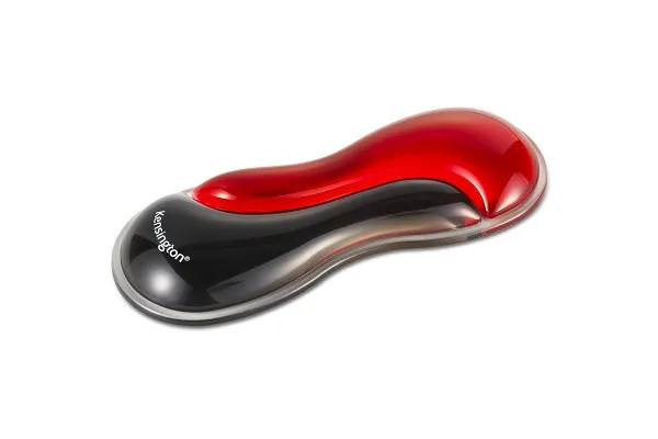 Kensington Slim Duo Gel Mouse Wrist Rest Red