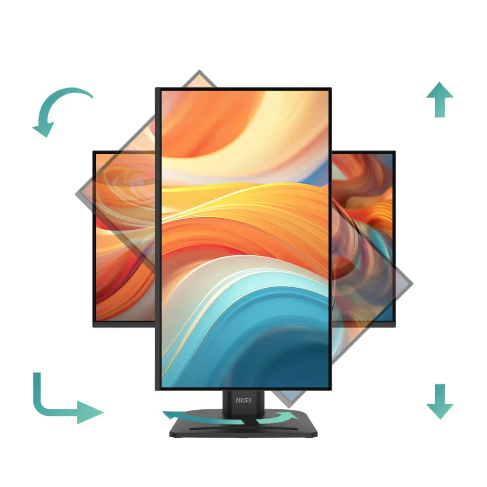 MSI monitor PRO MP245PHG E14 23,8" IPS/FHD/144Hz/1ms/HDMI/DP/USB-C/2xUSB-A/USB-B
