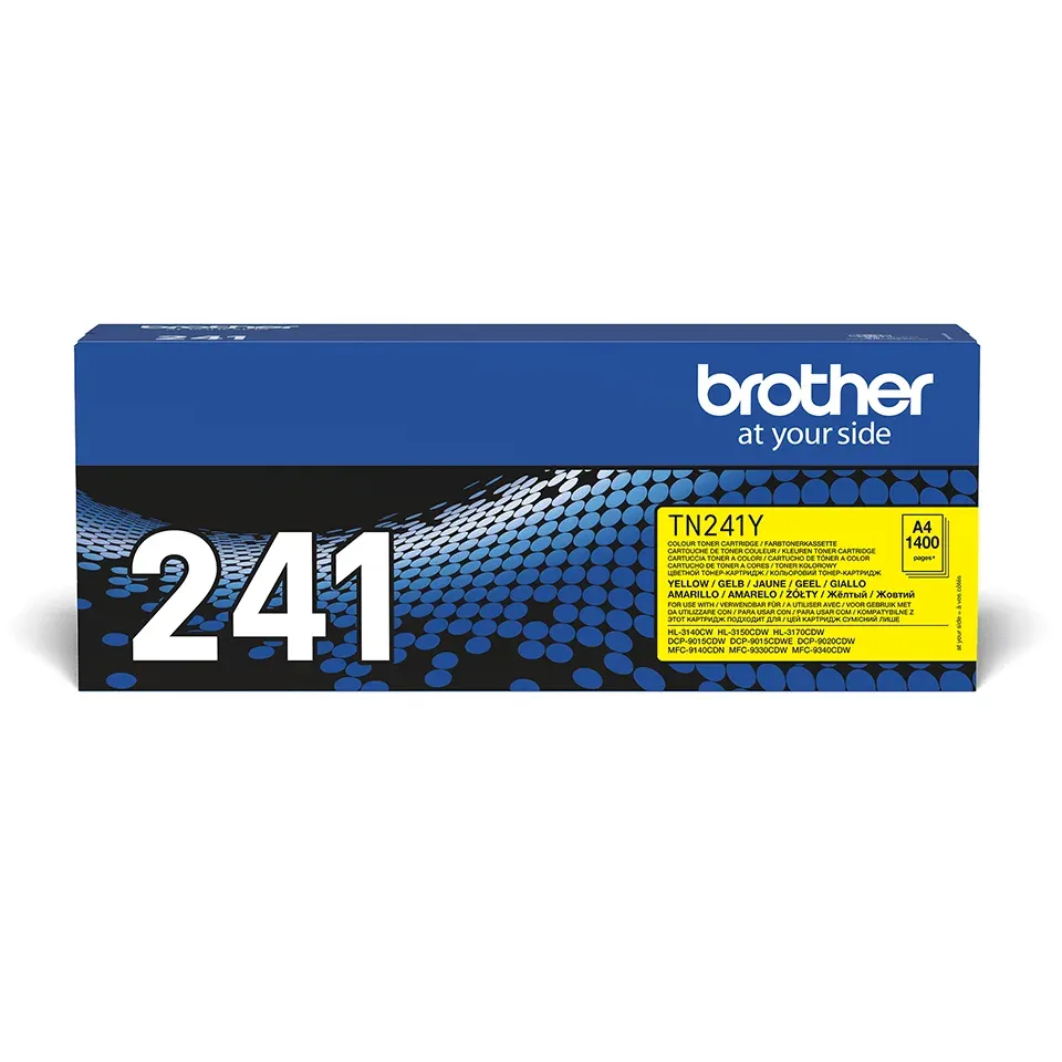 Brother - TN-241Y, yellow toner (až 1 400 stran)