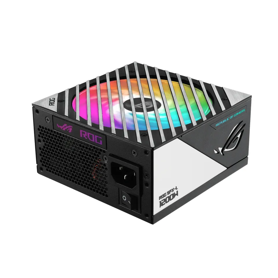 ASUS zdroj 1200W ROG LOKI SFX-L GAMING, 120 mm, Plně Modulární, 80+ Titanium, ARGB, SFX-L