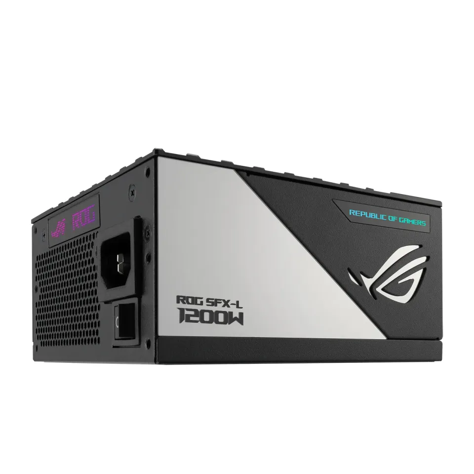 ASUS zdroj 1200W ROG LOKI SFX-L GAMING, 120 mm, Plně Modulární, 80+ Titanium, ARGB, SFX-L