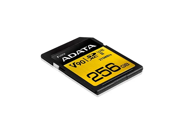 ADATA SDXC karta 256GB Premier One UHS-II U3 Class 10 (R:275/W:155 MB/s)