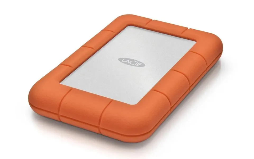 LACIE RUGGED 1TB USB-C USB3.0 Drop crush and rain-resistant for all terrain use