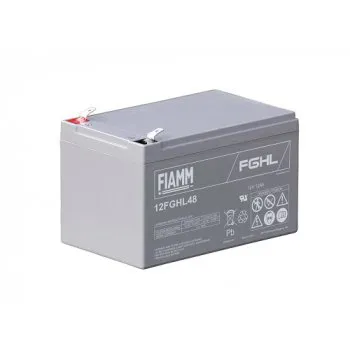 Fukawa Fiamm 12FGHL48 olověný akumulátor; 12V; 12Ah; faston F2-6,3mm; životnost
