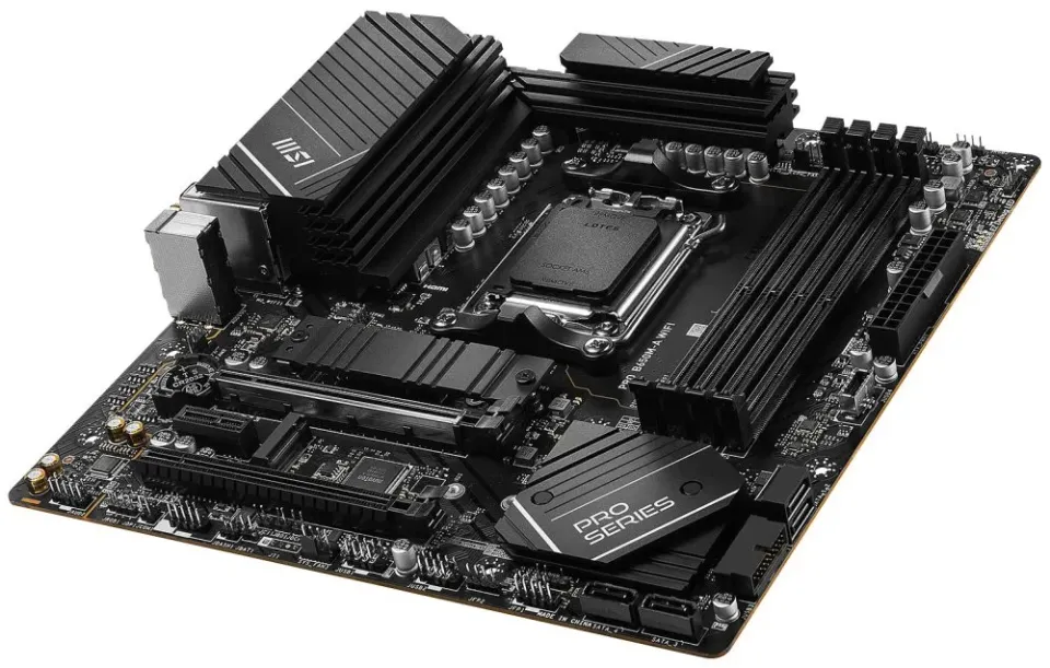 OPRAVENÉ - MSI PRO B650M-A WIFI / AMD B650 / AM5 / 4x DDR5 / 2x M.2 / HDMI / DP / WiFi / mATX