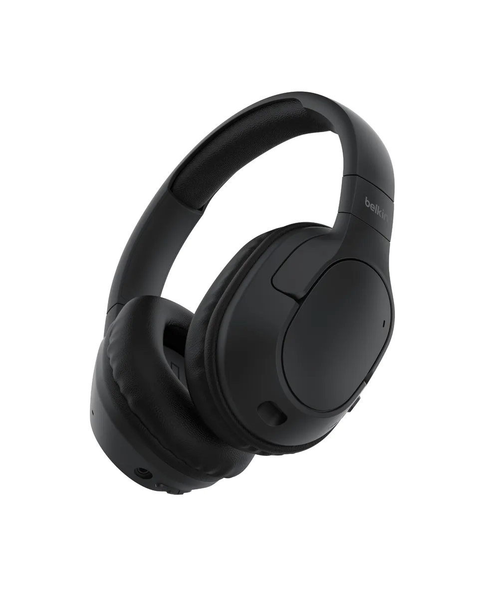 Belkin SOUNDFORM Surround - Wireless Over-Ear Headphones - bezdrátová sluchátka, (AUD009hqBK)