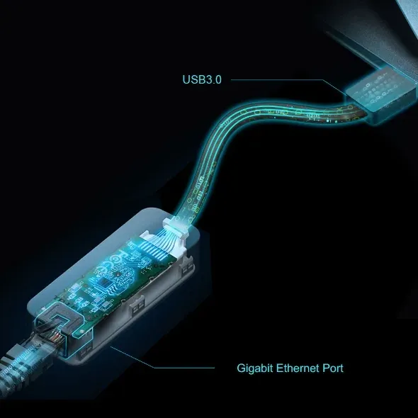 TP-Link UE306 Síťový adaptér, USB 3.0, 10/100/1000Mbps