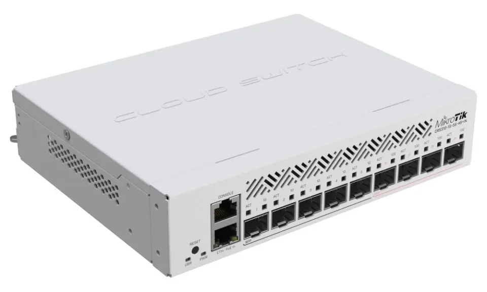 MikroTik Cloud Router Switch CRS310-1G-5S-4S+IN