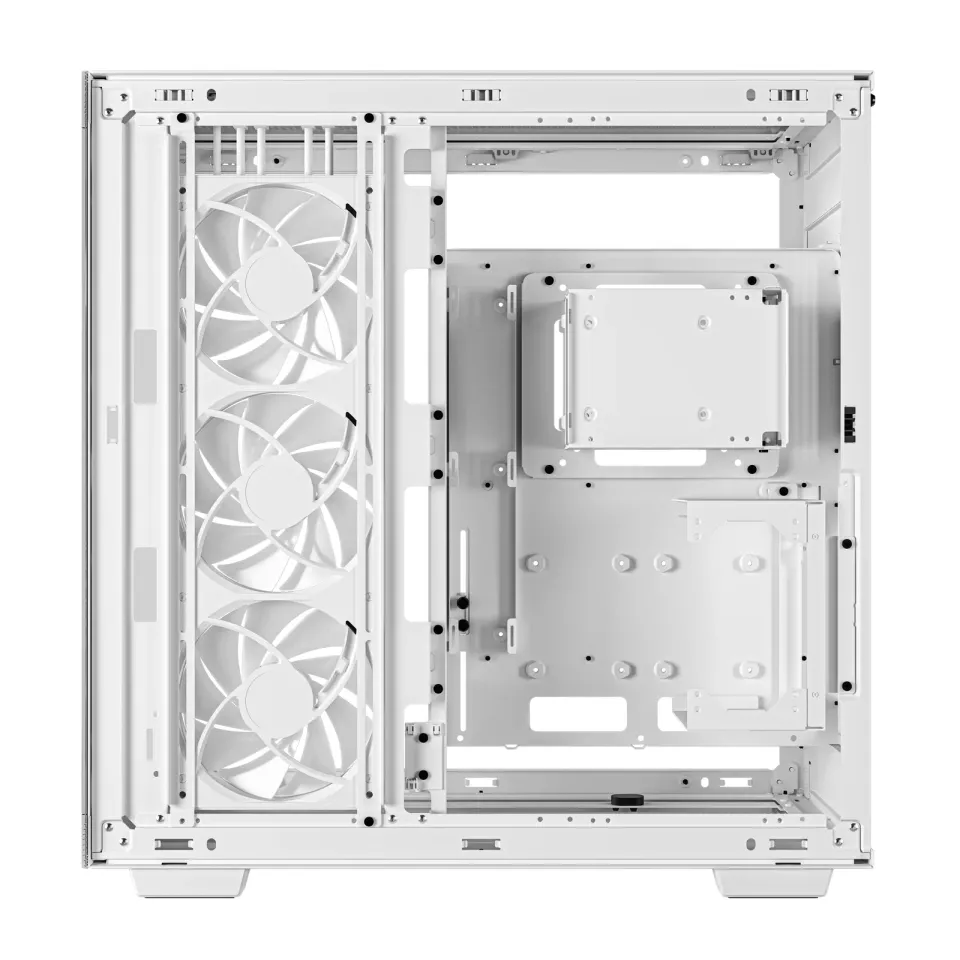 DEEPCOOL skříň CH780 / ATX / 420 mm fan ARGB / 4xUSB 3.0 / USB-C / prosklená / bílá