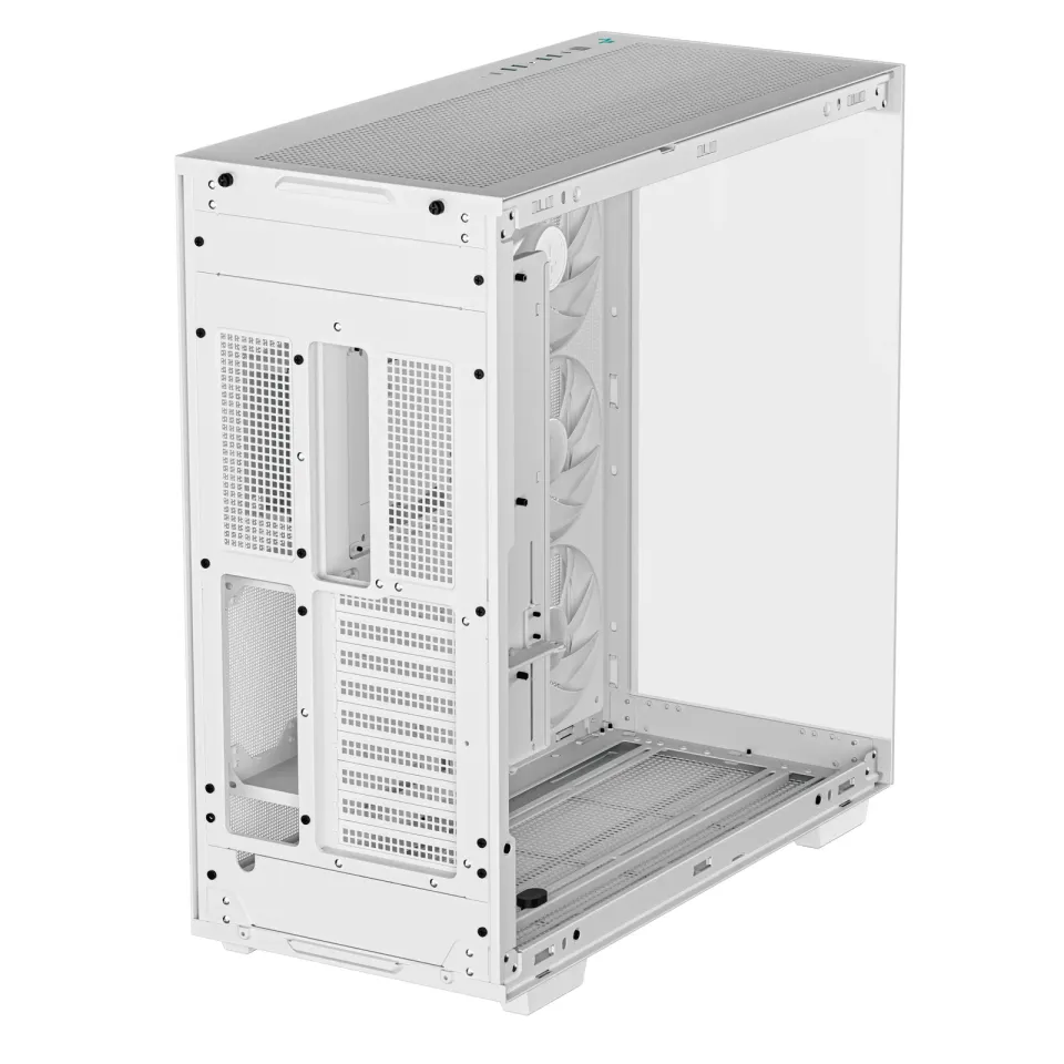 DEEPCOOL skříň CH780 / ATX / 420 mm fan ARGB / 4xUSB 3.0 / USB-C / prosklená / bílá