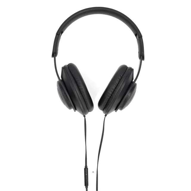 Nedis HPWD5024BK - Kabelová Sluchátka | Přes Uši | USB-C | Délka kabelu 1.2 m |