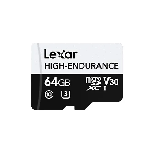 Lexar 64GB H-E microSDHC C10 A1