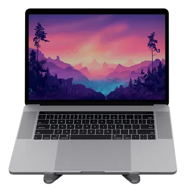 TRUST Stojan na notebook Macy, skládací, až 17.3", šedá