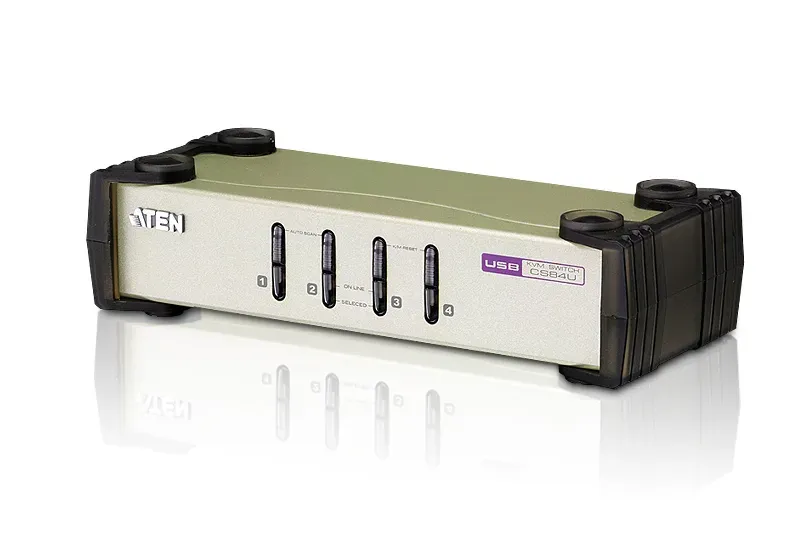 ATEN KVM switch CS-84U,USB Hub, 4PC