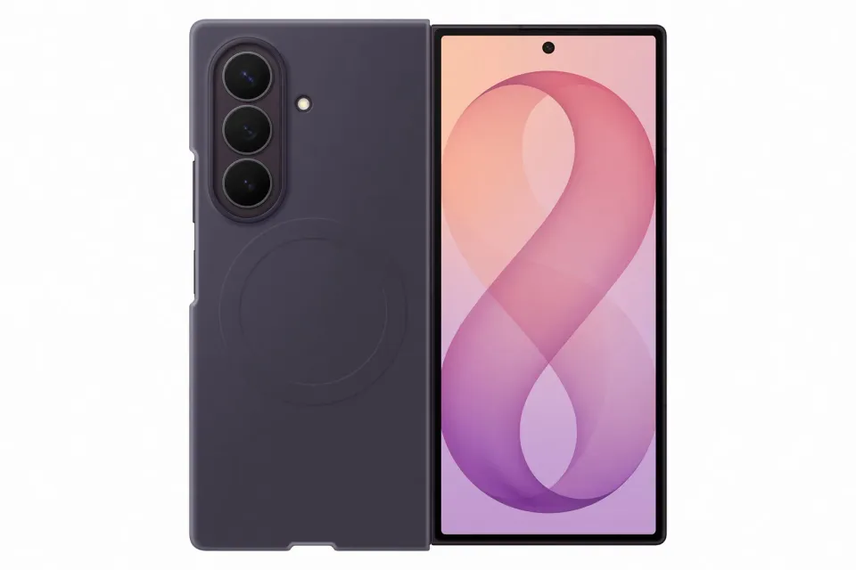 Samsung Silikonový kryt s magnetem pro Galaxy Z Fold8 Ultra, Violet Shadow