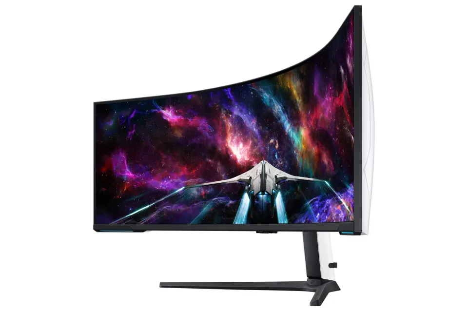 SAMSUNG MT LED LCD Gaming Monitor 57" Odyssey Neo G9, Quantum Matrix Tech. (mini LED), Dual UHD - Prohnutý 1000R, 240Hz