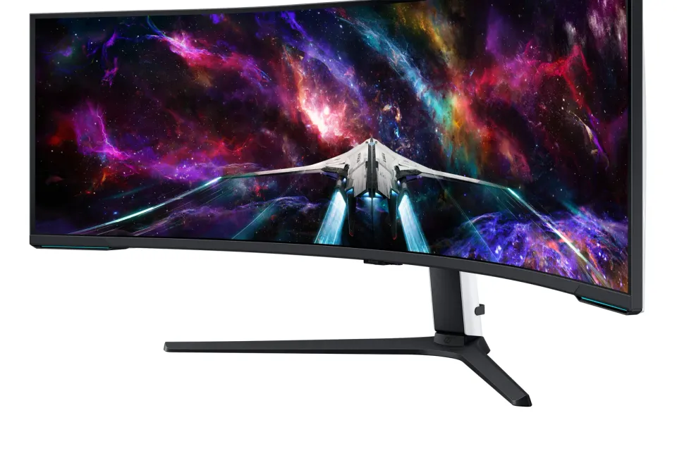 SAMSUNG MT LED LCD Gaming Monitor 57" Odyssey Neo G9, Quantum Matrix Tech. (mini LED), Dual UHD - Prohnutý 1000R, 240Hz